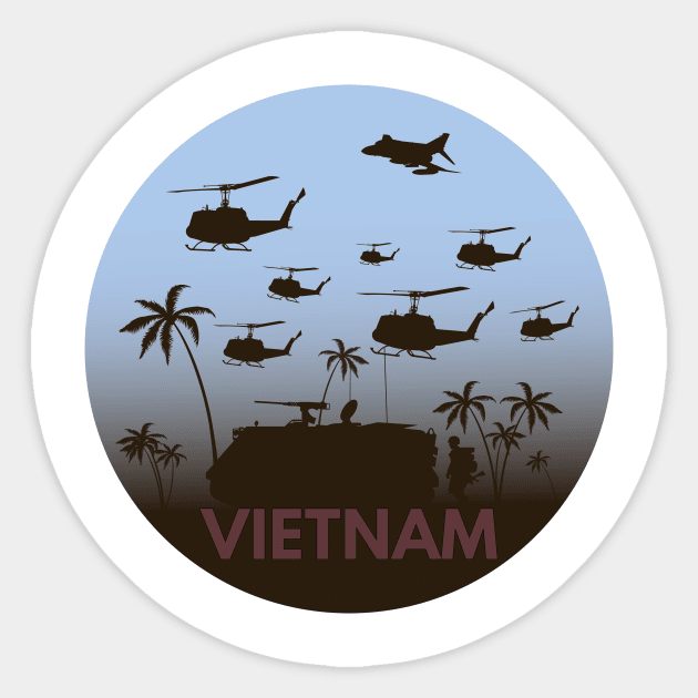 Vietnam War Sticker by NorseTech